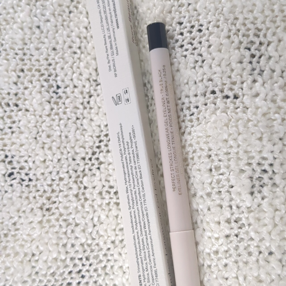 Rare Beauty Perfect Strokes True Black Longwear Gel Eyeliner, 0.25g/0.009 oz - Picture 6 of 10